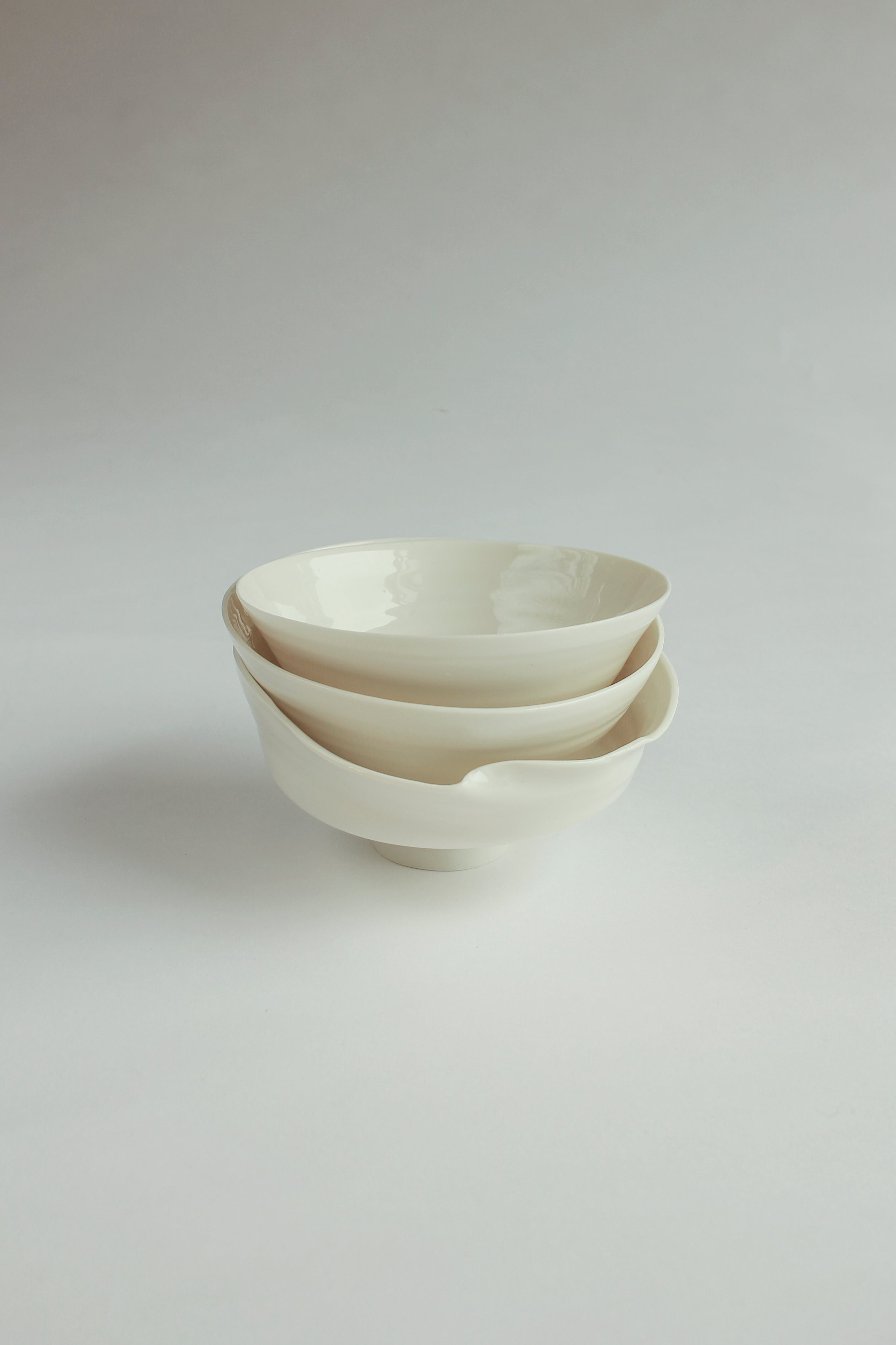 Tribute to Craftsmanship / Three bowls / Set 5