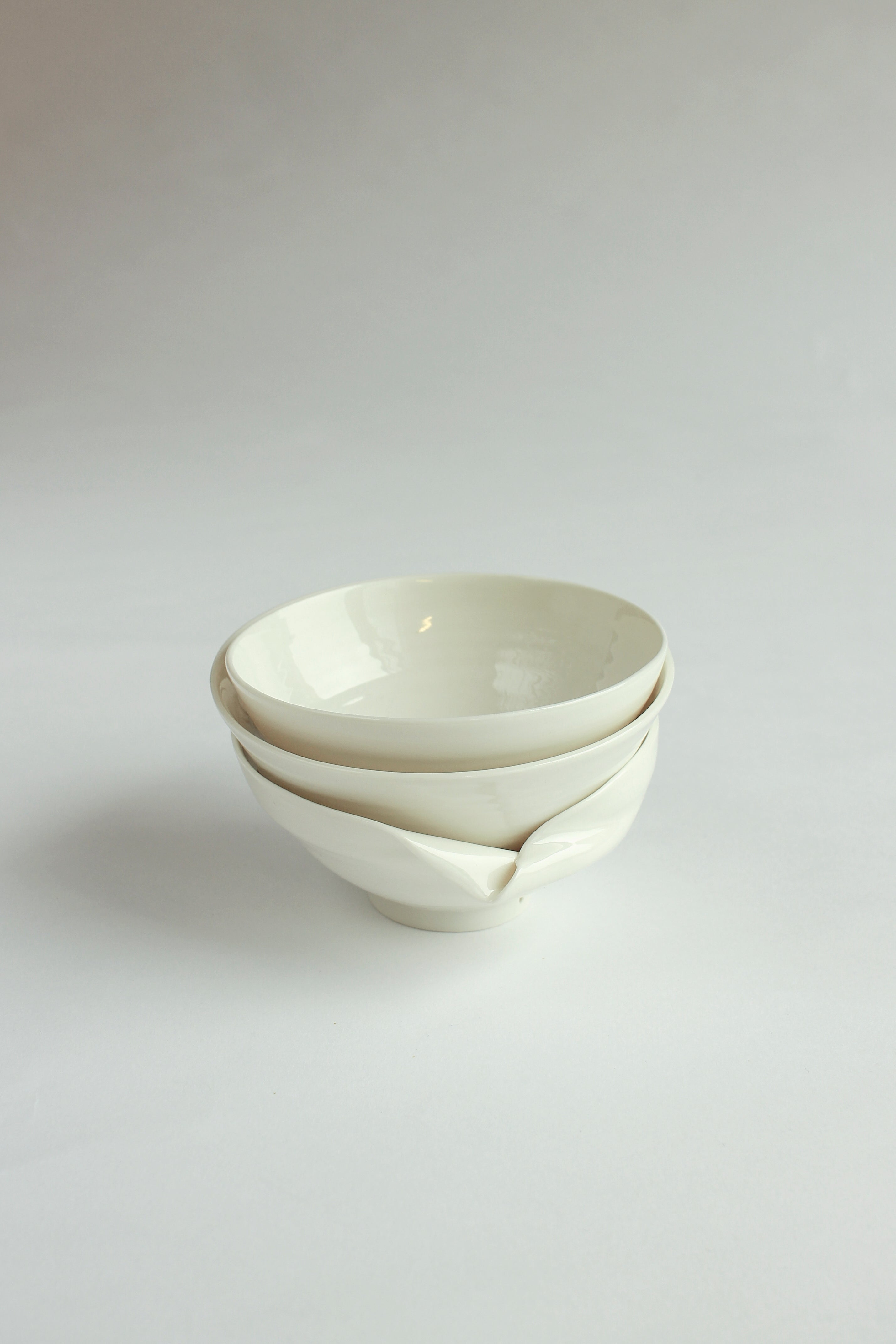 Tribute to Craftsmanship / Three bowls / Set 6
